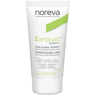 Крем для обличчя Noreva Exfoliac Global 6 30 мл