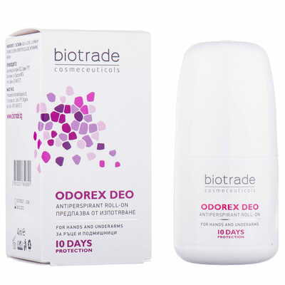Антиперспирант Biotrade Odorex Deo 10 дней защиты шариковый 40 мл