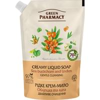 Купить Крем-мыло жидкое Зеленая Аптека Облепиха и липа дой-пак 460 мл Крем-мыло жидкое Зеленая Аптека Облепиха и липа дой-пак 460 мл