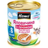 Пюре мясное Hame Говядина с печенью с 8-ми месяцев 100 г