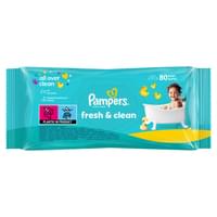 Салфетки влажные детские Pampers Baby Fresh Clean 80 шт.