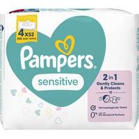 Купить Салфетки влажные детские Pampers Sensitive 208 шт. Салфетки влажные детские Pampers Sensitive 208 шт.