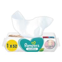 Салфетки влажные детские Pampers Sensitive 52 шт.