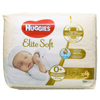 Підгузки Huggies Elite Soft розмір 0+, до 3,5 кг, 25 шт.