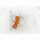 Катетер внутрішньовенний Alexpharm тип Батерфляй розмір 25G Луєр Лок помаранчевий