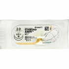 Шовный материал рассасывающийся Ethibond Excel W6977 USP 2-0 (3), 2 колюще-режущие иглы 26 мм 1/2, длина 90 см, зеленый