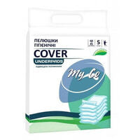 Пелюшки гігієнічні поглинаючі MyCo Cover 60 см x 45 см 5 шт.