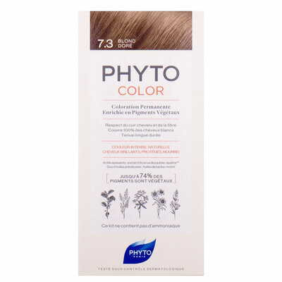 Крем-краска для волос Phyto Phytocolor тон 7.3 золотисто-русый