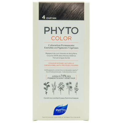 Крем-краска для волос Phyto Phytocolor тон 4 шатен NEW