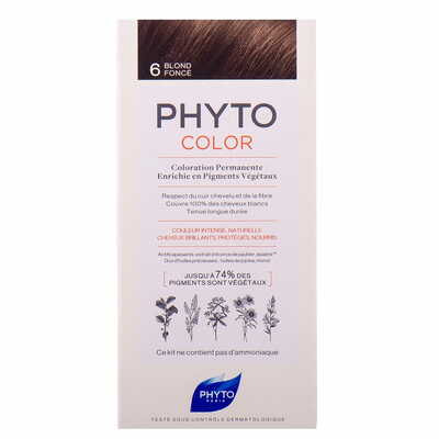 Крем-краска для волос Phyto Phytocolor тон 6 темно-русый NEW