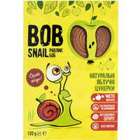 Цукерки Bob Snail Равлик Боб натуральні яблучні 120 г