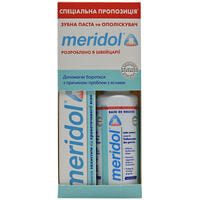 Набір Meridol зубна паста 75 мл + ополіскувач 100 мл