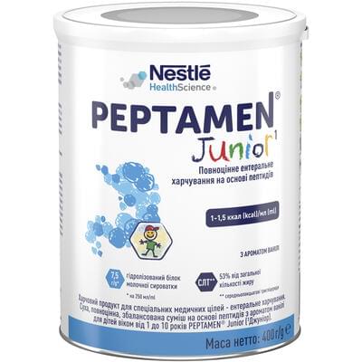 Суміш суха Nestle Peptamen Junior для ентерального харчування 400 г