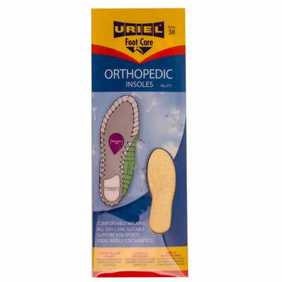 Стельки ортопедические Uriel 377 Ortho Sport Insoles спортивные размер 38