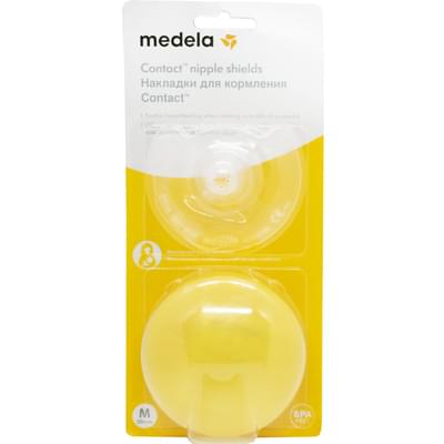 Накладки для кормления Medela Contact силиконовые размер M 2 шт.