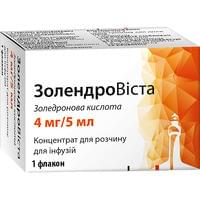 Золендровіста концентрат д/інф. 4 мг / 5 мл по 5 мл (флакон)