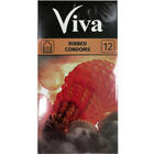 Презервативы Viva ребристые 12 шт.