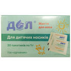 Средство для промывания носа Дол рецепт №1 порошок по 1 г №30 (саше)