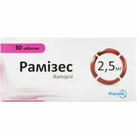Рамізес таблетки по 2,5 мг №30 (3 блістери х 10 таблеток)