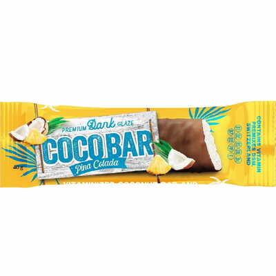 Батончик глазированный Coco Bar Pina colada кокосовый 40 г