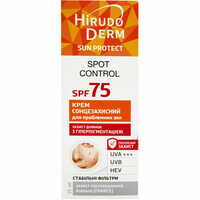 Крем для проблемных зон Hirudo Derm Sun Protect Spot Control солнцезащитный SPF 75+ 25 мл