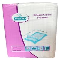 Купити Пелюшки гігієнічні поглинаючі Angelmed 60 см x 90 см 30 шт. Пелюшки гігієнічні поглинаючі Angelmed 60 см x 90 см 30 шт.