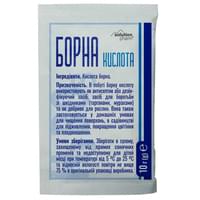 Борна Кислота Solution Pharm порошок по 10 г (пакет)