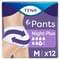 Підгузки-труси для дорослих Tena Pants Plus Night Medium 12 шт. - фото 1