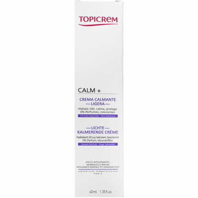 Крем для лица Topicrem Calm+ увлажняющий легкий 40 мл