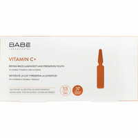 Концентрат для обличчя Babe Laboratorios Vitamin C+ для депігментації з антиоксидантним ефектом в ампулах по 2 мл 10 шт.