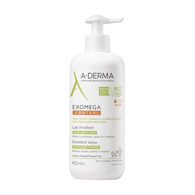 Лосьйон для обличчя та тіла A-Derma Exomega Control пом'якшуючий 400 мл