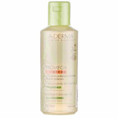 Олія для обличчя та тіла A-Derma Exomega Control очищуюча пом'якшувальна 200 мл