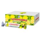Аскорбинка с сахаром со вкусом лимона таблетки по 25 мг №120 (12 упаковок х 10 таблеток)