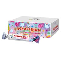 Купить Аскорбинка с сахаром со вкусом тутти-фрути таблетки по 25 мг №120 (12 упаковок х 10 таблеток) Аскорбинка с сахаром со вкусом тутти-фрути таблетки по 25 мг №120 (12 упаковок х 10 таблеток)