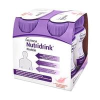 Ентеральне харчування Nutridrink Protein зі смаком полуниці по 125 мл 4 шт.