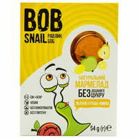 Мармелад Bob Snail Равлик Боб Яблуко-груша-лимон 54 г