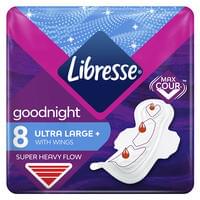 Прокладки гігієнічні Libresse Ultra Large Goodnight 8 шт.