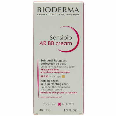 Крем для лица Bioderma Sensibio AR BB для проблемной и чувствительной кожи 40 мл NEW