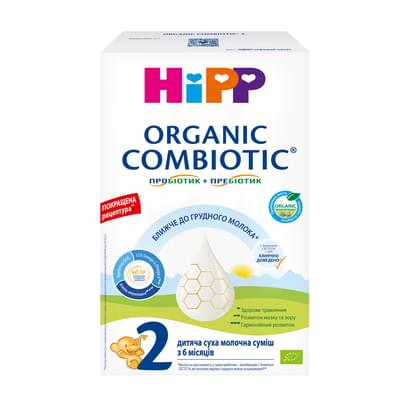 Суміш суха молочна Hipp Combiotic 2 з 6 місяців 500 г