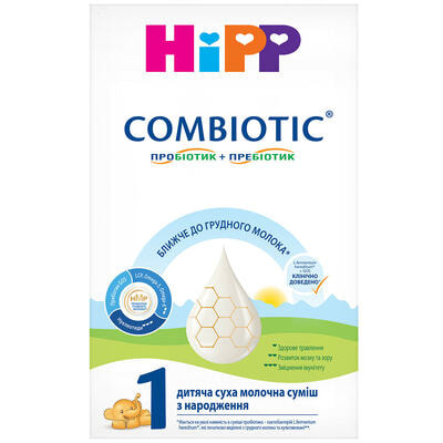 Смесь сухая молочная Hipp Combiotic 1 с рождения 300 г