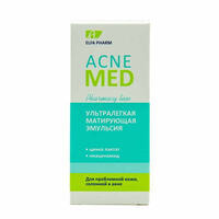 Эмульсия для лица Elfa Pharm Acne Med ультралегкая матирующая 40 мл