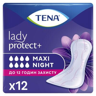 Прокладки урологические Tena Lady Maxi Night ночные 12 шт.