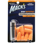 Беруши Mack's Ear Ammo полипропилен оранжевые с контейнером 7 пар