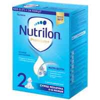 Суміш суха молочна Nutrilon 2 Premium+ з постбіотиками від 6 до 12 місяців 600 г