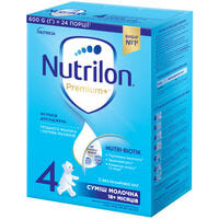 Смесь сухая молочная Nutrilon 4 Premium+ с постбиотиками с 18 месяцев 600 г