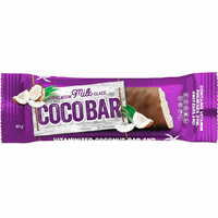 Батончик глазурований Coco Bar кокосовий у молочній глазурі 40 г