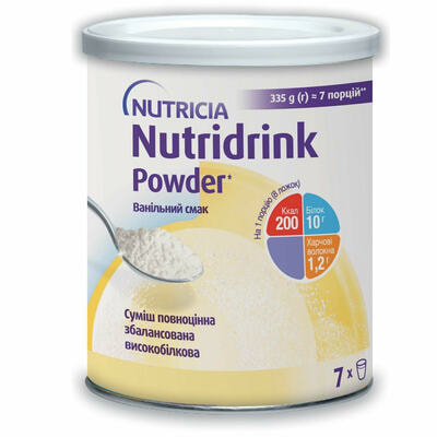 Энтеральное питание Nutridrink Powder со вкусом ванили 335 г