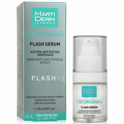 Сыворотка для лица, шеи, зоны декольте Martiderm Flash 15 мл