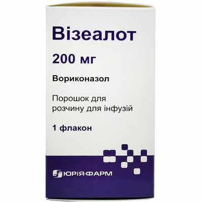 Визеалот порошок д/инф. по 200 мг (флакон)