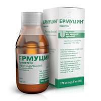 Эрмуцин порошок д/орал. суспензии 175 мг / 5 мл (флакон)